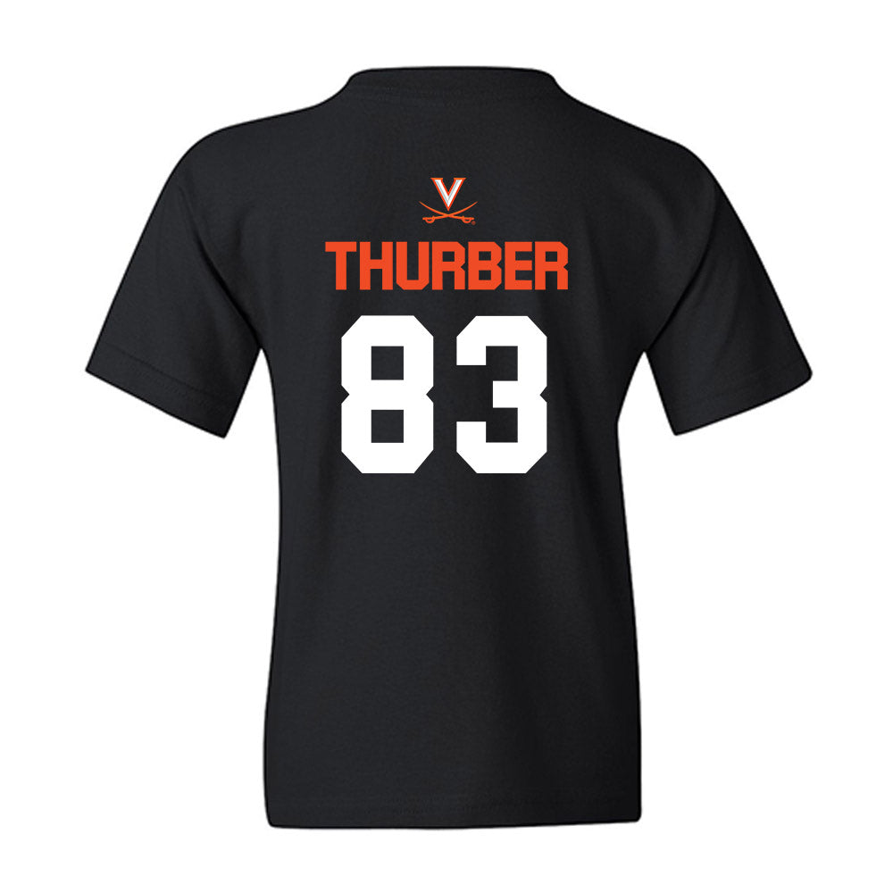 Virginia - NCAA Football : Willem Thurber - Youth T-Shirt-1
