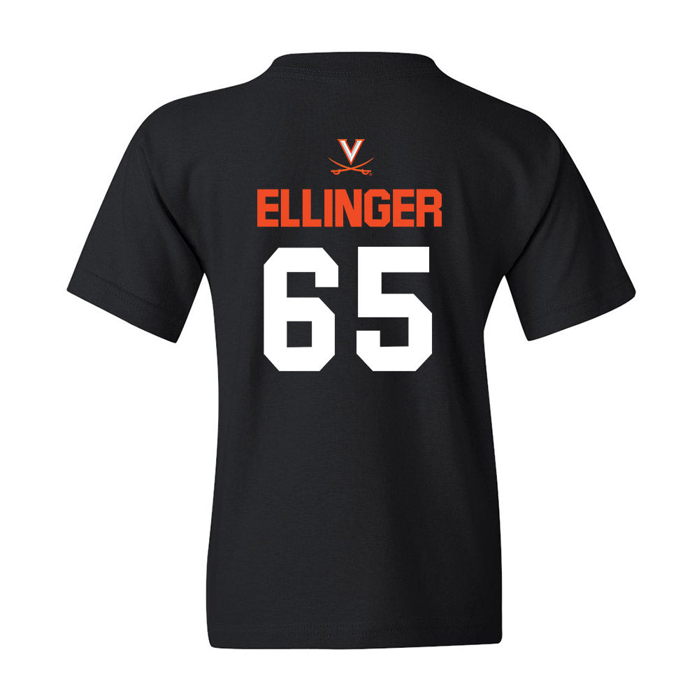 Virginia - NCAA Football : Grant Ellinger - Youth T-Shirt Sports Shersey