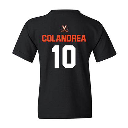 Virginia - NCAA Football : Anthony Colandrea - Youth T-Shirt-1