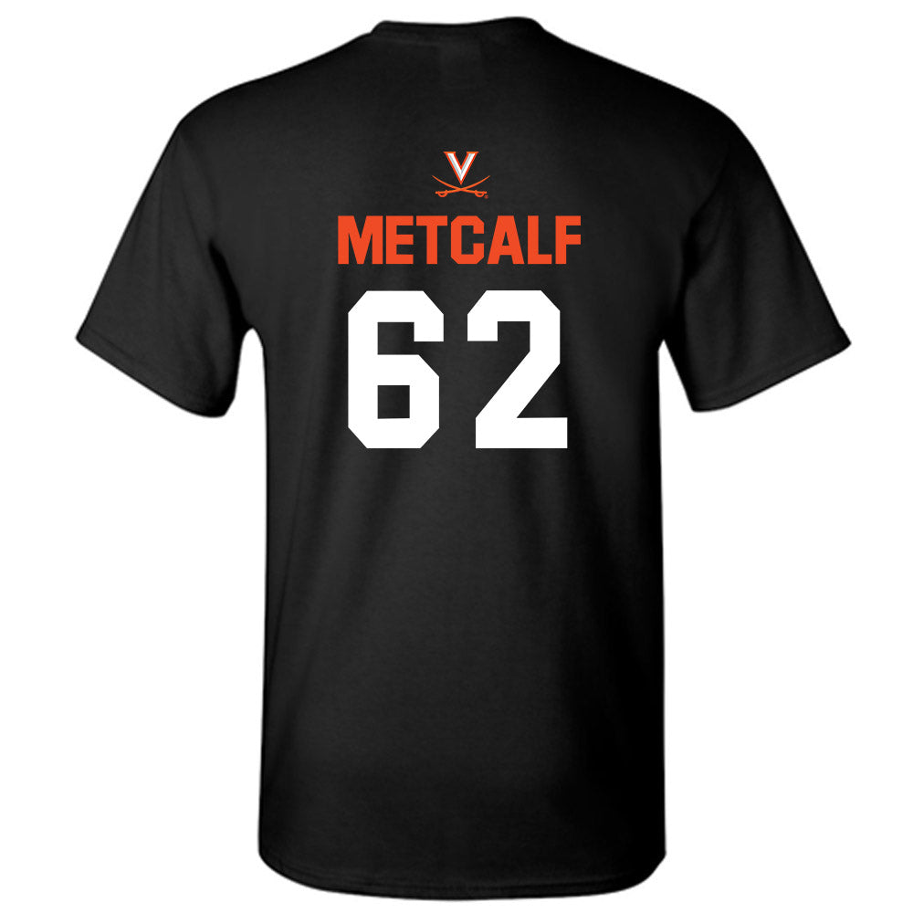 Virginia - NCAA Football : Drake Metcalf - T-Shirt Sports Shersey