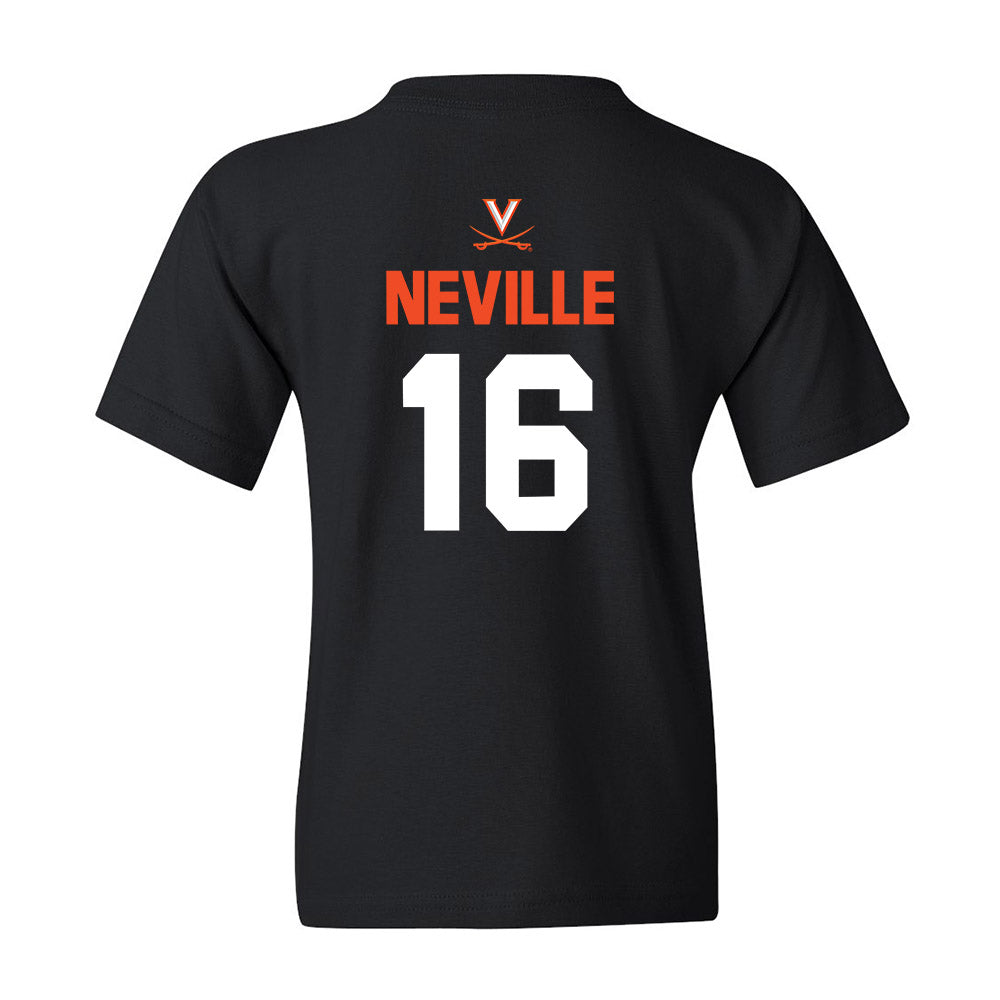 Virginia - NCAA Football : Tyler Neville - Youth T-Shirt