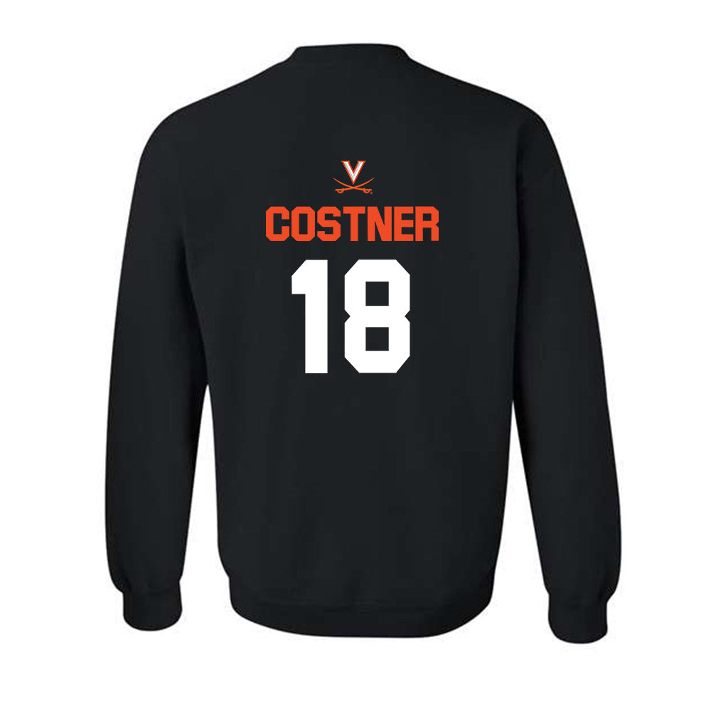 Virginia - NCAA Football : Corey Costner - Crewneck Sweatshirt-1