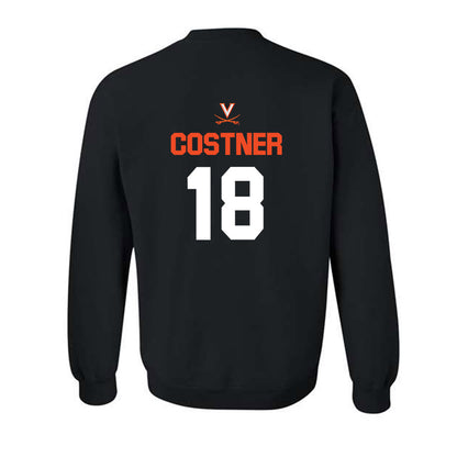 Virginia - NCAA Football : Corey Costner - Crewneck Sweatshirt-1