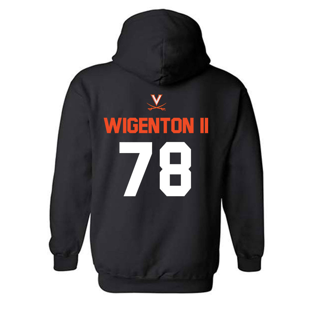 Virginia - NCAA Football : Kevin Wigenton II - Hooded Sweatshirt-1