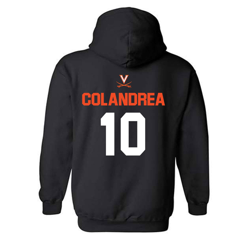 Virginia - NCAA Football : Anthony Colandrea - Hooded Sweatshirt-1