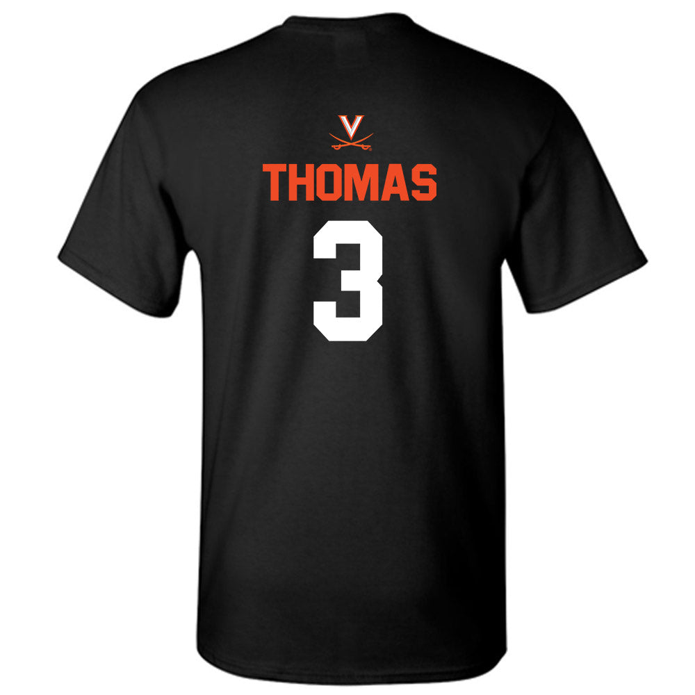 Virginia - NCAA Football : Corey Thomas - T-Shirt Sports Shersey