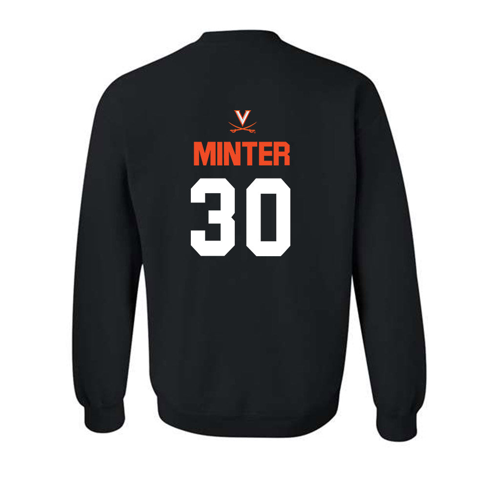 Virginia - NCAA Football : Ethan Minter - Crewneck Sweatshirt Sports Shersey