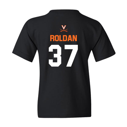 Virginia - NCAA Baseball : Tommy Roldan - Sport Shersey Youth T-Shirt