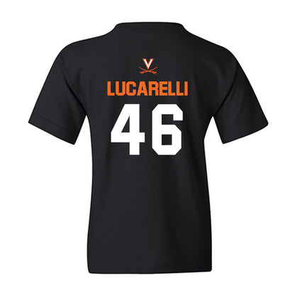 Virginia - NCAA Baseball : Christian Lucarelli - Sport Shersey Youth T-Shirt-1