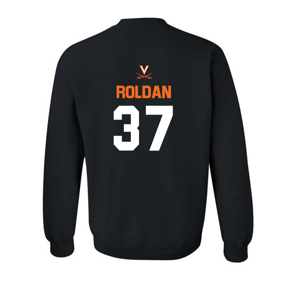 Virginia - NCAA Baseball : Tommy Roldan - Sport Shersey Crewneck Sweatshirt