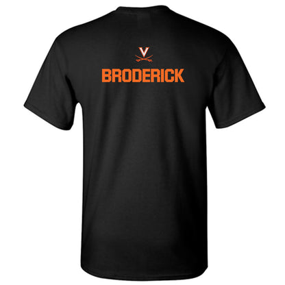Virginia - NCAA Baseball : Will Broderick - Sport Shersey T-Shirt-1