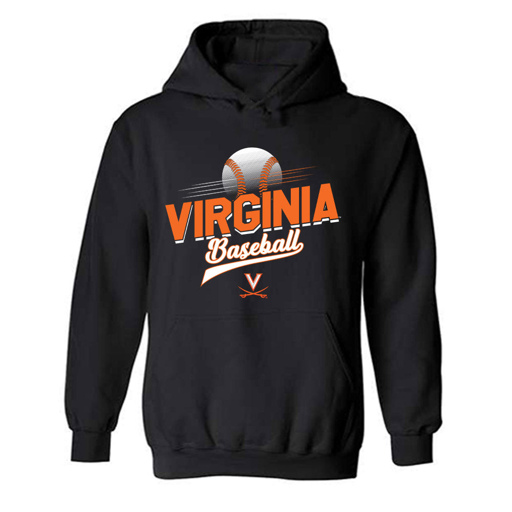 Virginia - NCAA Baseball : Dean Kampschror - Hooded Sweatshirt Sports Shersey