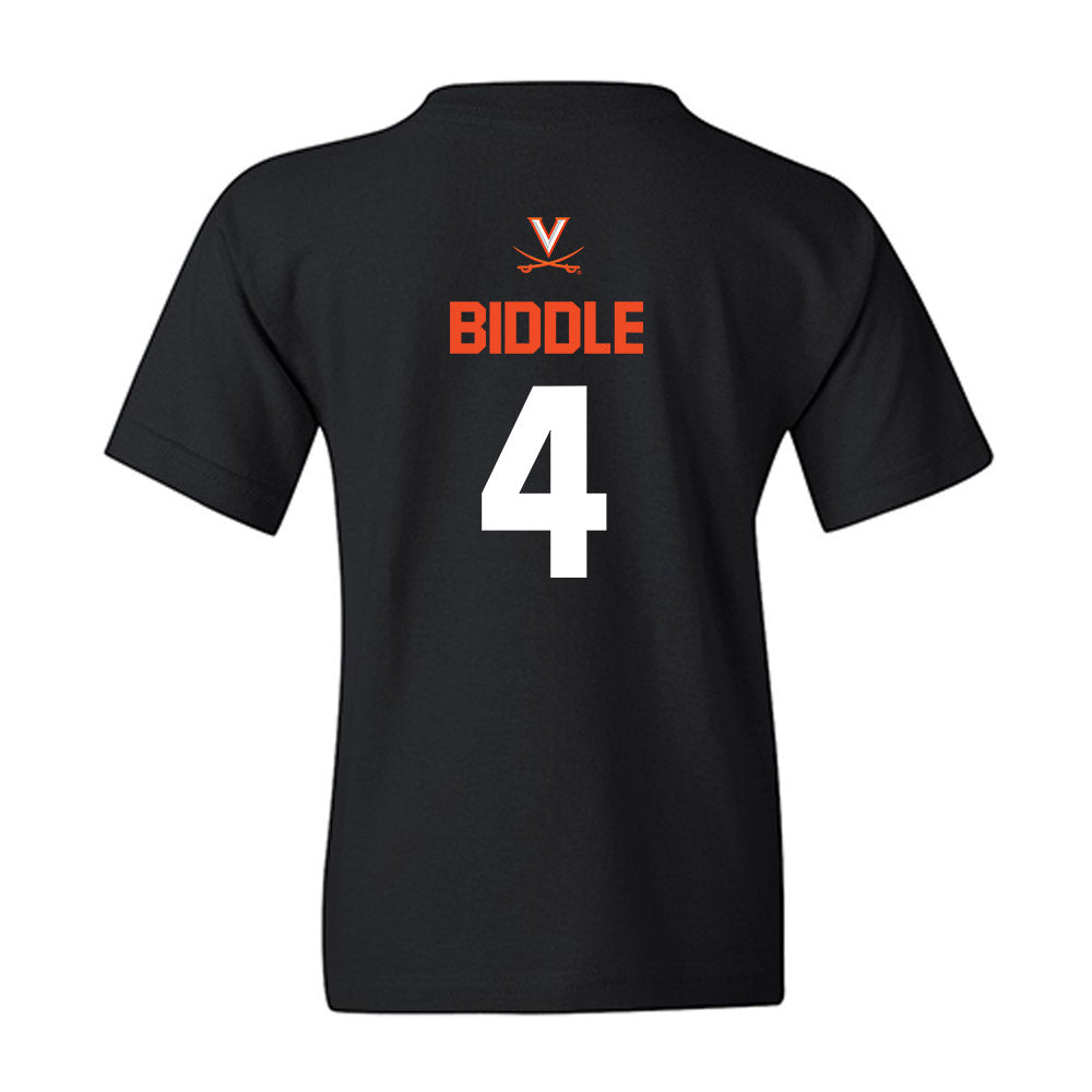 Virginia - NCAA Softball : Brie Biddle - Sports Shersey Youth T-Shirt-1
