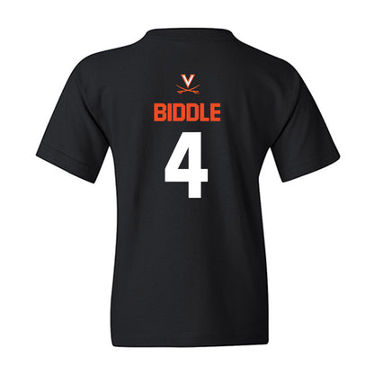 Virginia - NCAA Softball : Brie Biddle - Sports Shersey Youth T-Shirt-1