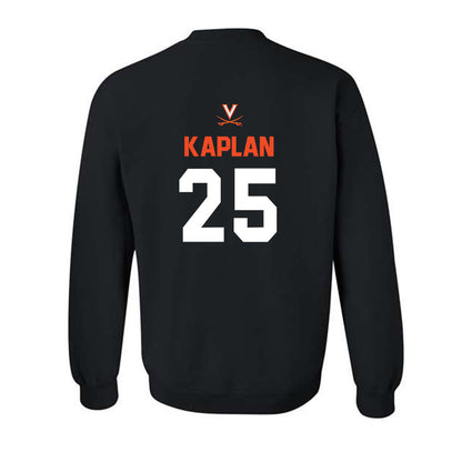 Virginia - NCAA Softball : Edith Kaplan - Sports Shersey Crewneck Sweatshirt-1