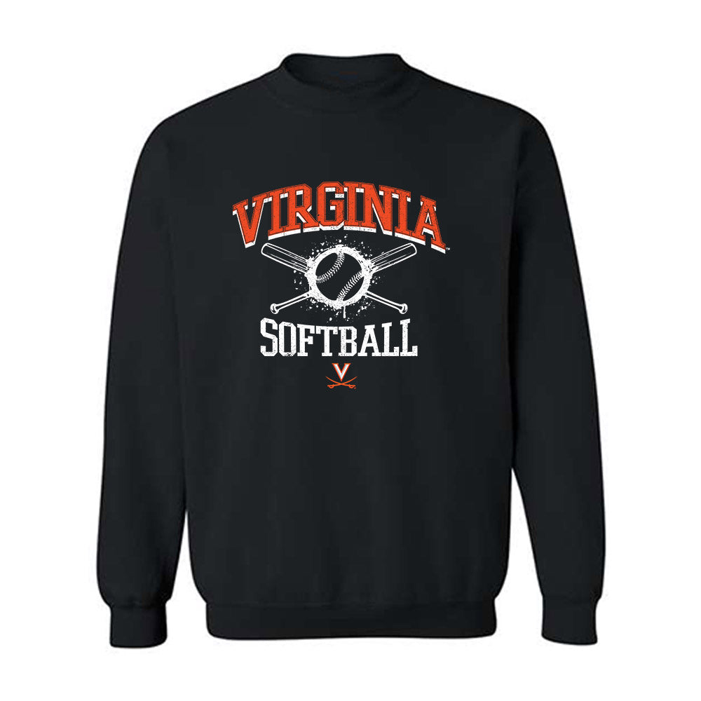 Virginia - NCAA Softball : Edith Kaplan - Sports Shersey Crewneck Sweatshirt-0