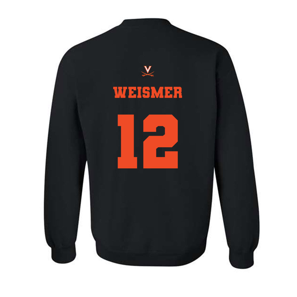 Virginia - NCAA Softball : Hannah Weismer - Fashion Shersey Crewneck Sweatshirt-1