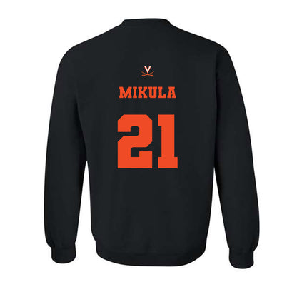 Virginia - NCAA Men's Soccer : Luc Mikula - Fashion Shersey Crewneck Sweatshirt