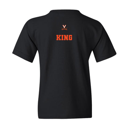 Virginia - NCAA Men's Swimming & Diving : David King - Fashion Shersey Youth T-Shirt