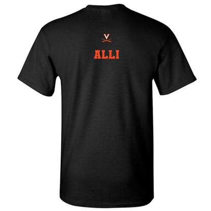 Virginia - NCAA Wrestling : Anwar Alli - Fashion Shersey T-Shirt-1