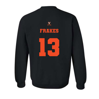 Virginia - NCAA Football : Gavin Frakes - Crewneck Sweatshirt Classic Shersey