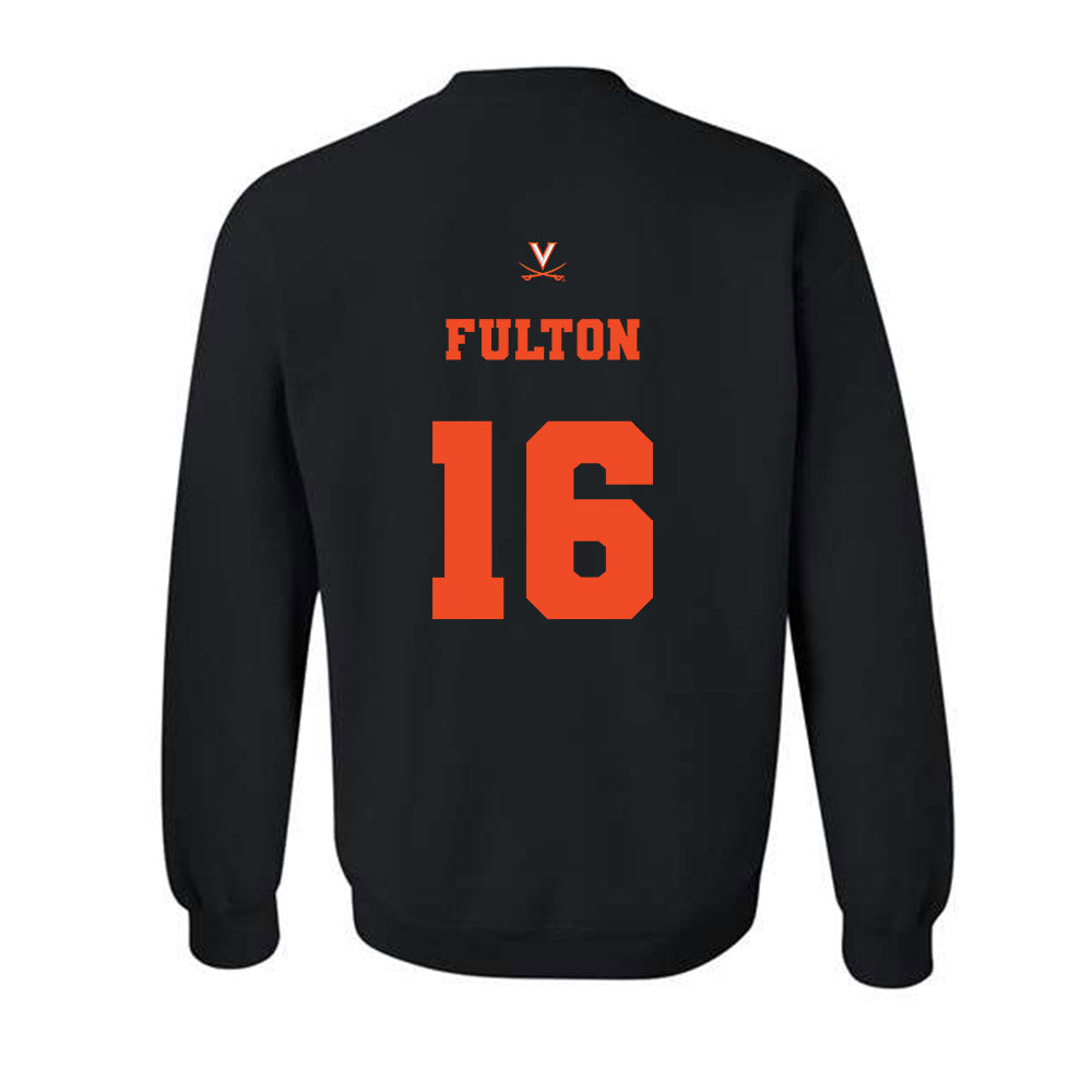 Virginia - NCAA Men's Lacrosse : George Fulton - Crewneck Sweatshirt Classic Shersey