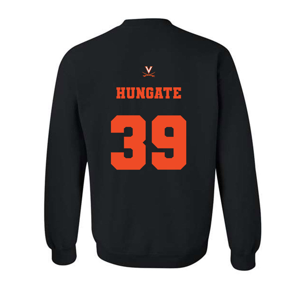 Virginia - NCAA Baseball : Chase Hungate - Crewneck Sweatshirt Classic Shersey