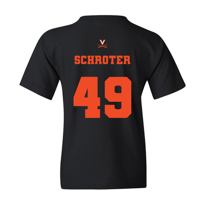 Virginia - NCAA Men's Lacrosse : John Schroter - Youth T-Shirt Classic Shersey