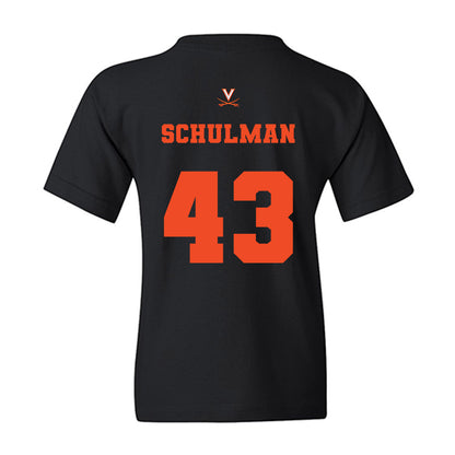 Virginia - NCAA Baseball : Ben Schulman - Fashion Shersey Youth T-Shirt-1