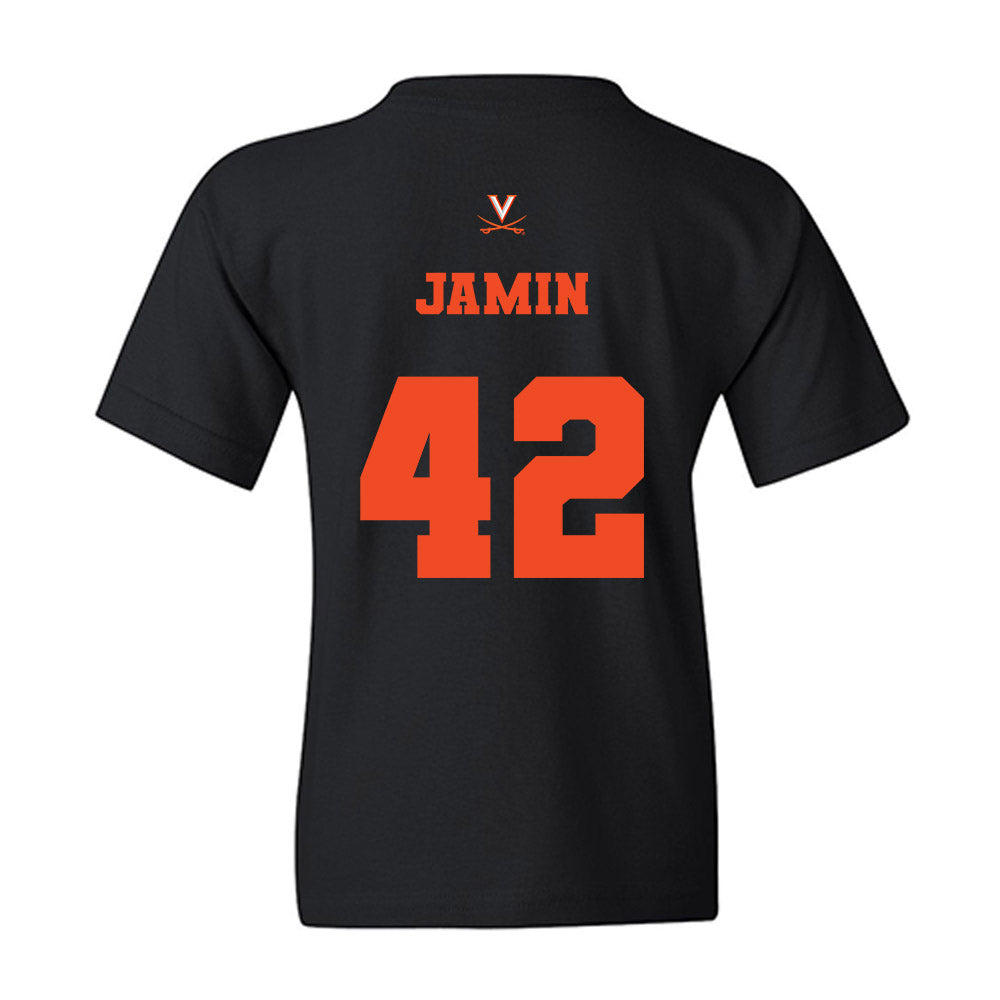 Virginia - NCAA Men's Lacrosse : Luke Jamin - Fashion Shersey Youth T-Shirt-1