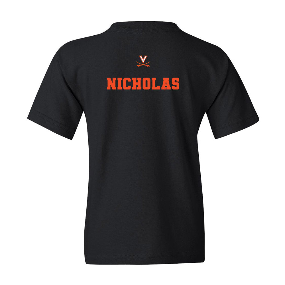 Virginia - NCAA Men's Swimming & Diving : Spencer Nicholas - Fashion Shersey Youth T-Shirt