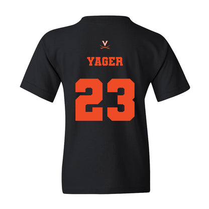 Virginia - NCAA Men's Lacrosse : Chase Yager - Youth T-Shirt Classic Shersey