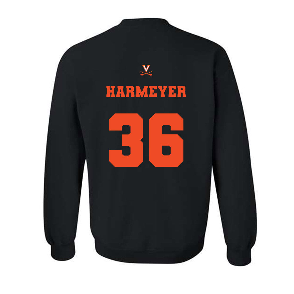 Virginia - NCAA Men's Lacrosse : Michael Harmeyer - Crewneck Sweatshirt Classic Shersey