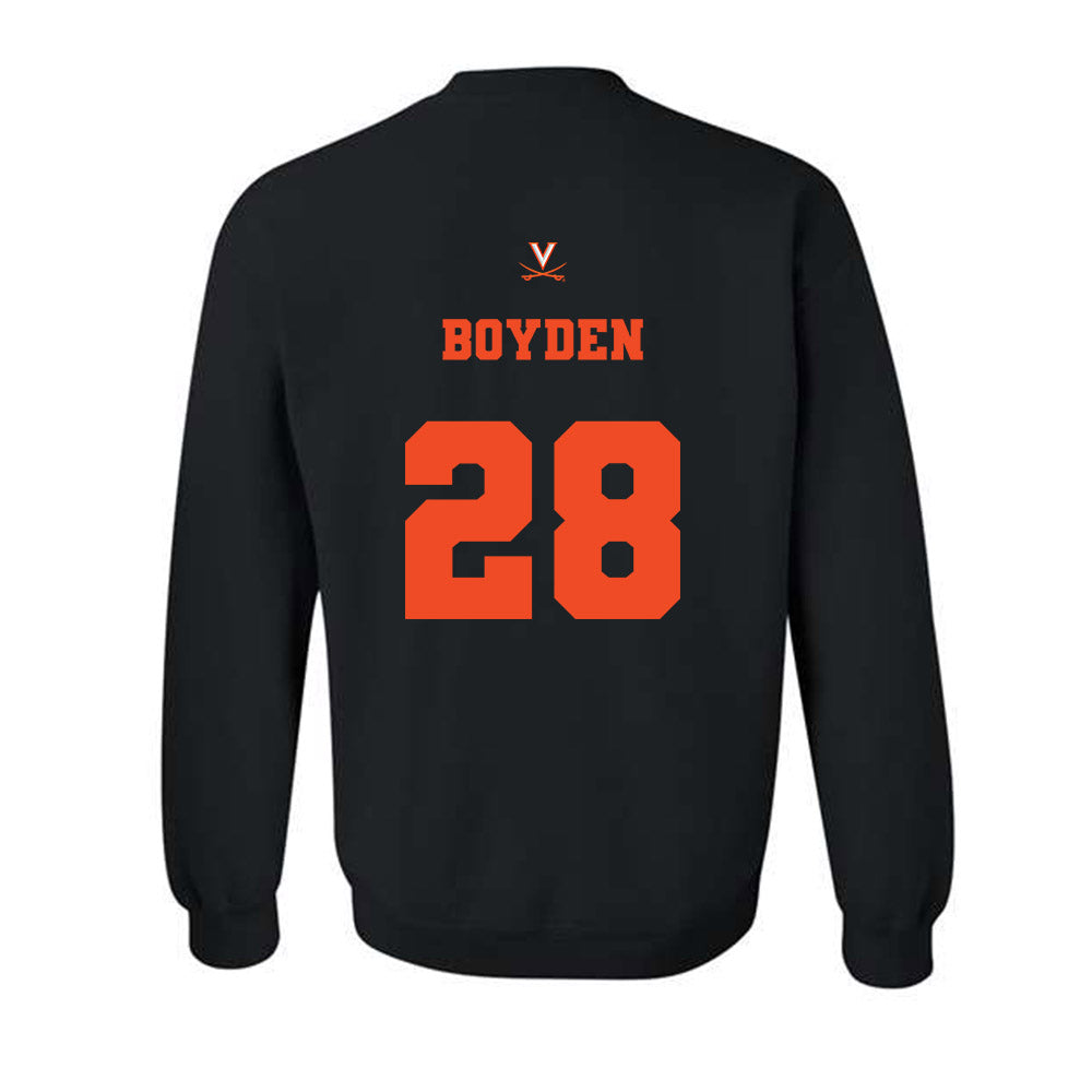 Virginia - NCAA Men's Lacrosse : Jack Boyden - Crewneck Sweatshirt Classic Shersey