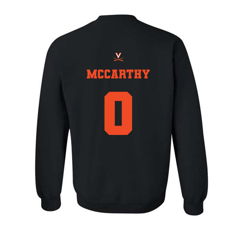 Virginia - NCAA Men's Lacrosse : Kian McCarthy - Fashion Shersey Crewneck Sweatshirt