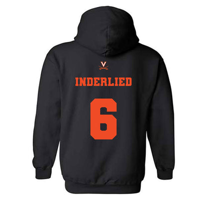 Virginia - NCAA Men's Lacrosse : Will Inderlied - Hooded Sweatshirt Classic Shersey