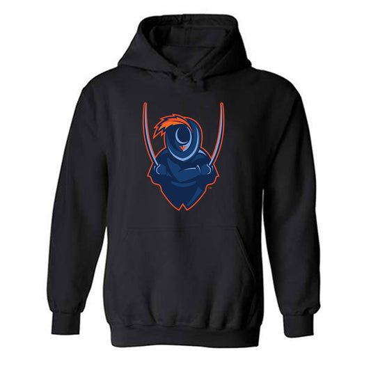 Virginia - NCAA Football : Willem Thurber - Fashion Shersey Hooded Sweatshirt-0