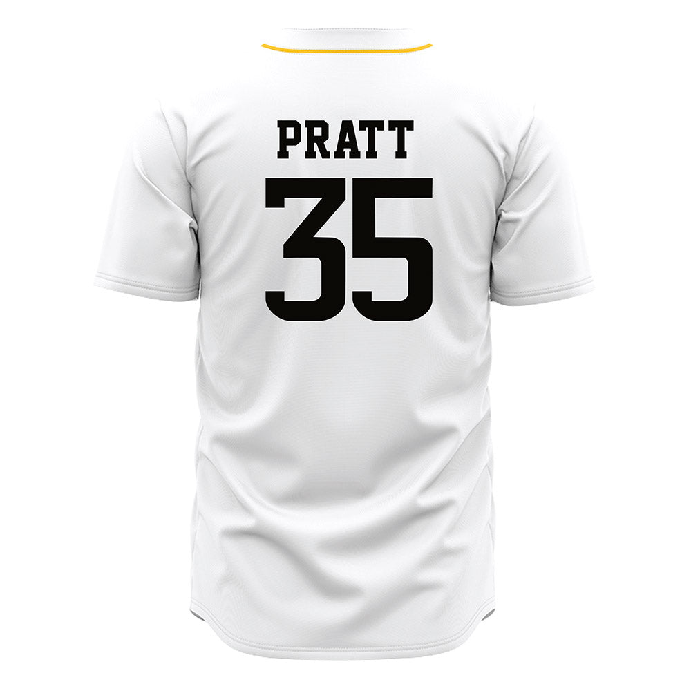 Southern Miss - NCAA Baseball : Logan Pratt - Cream Jersey