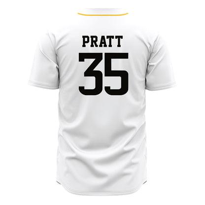 Southern Miss - NCAA Baseball : Logan Pratt - Cream Jersey
