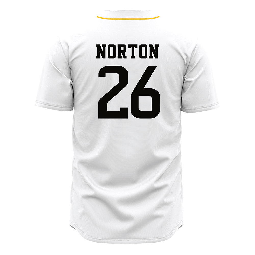 Southern Miss - NCAA Baseball : Jace Norton - Cream Jersey-1