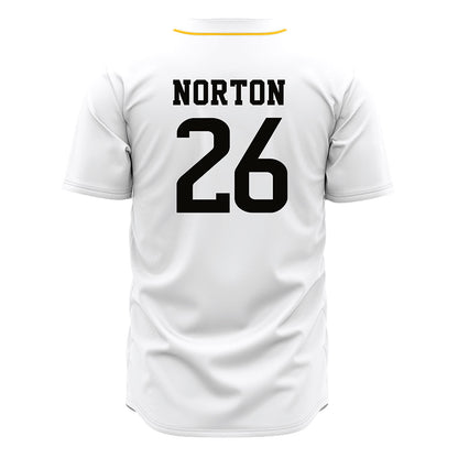 Southern Miss - NCAA Baseball : Jace Norton - Cream Jersey-1
