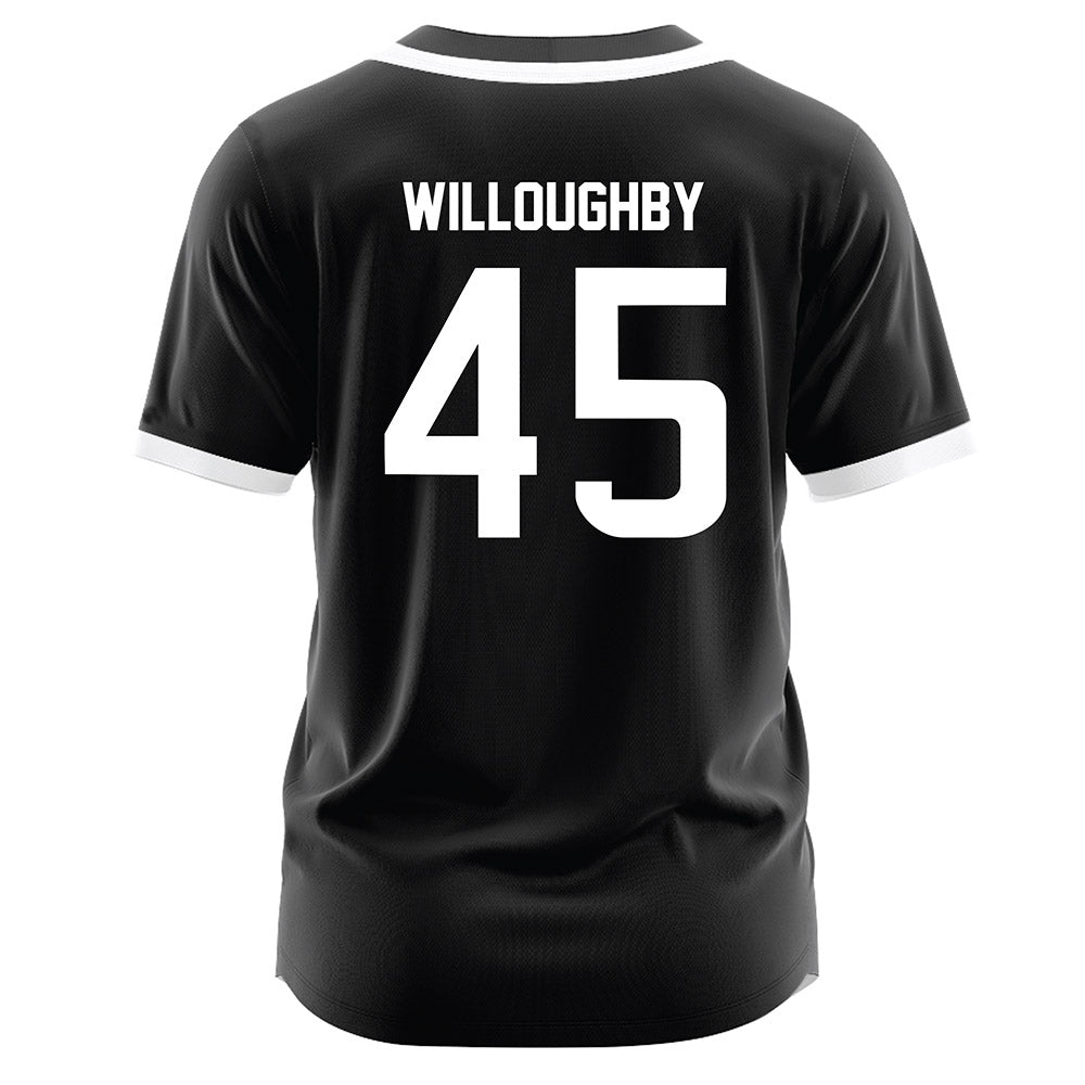 Southern Miss - NCAA Baseball : Brooks Willoughby - Black Jersey-1