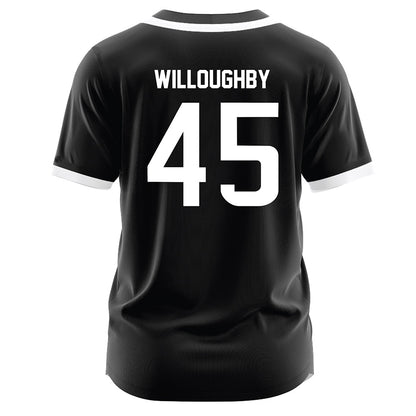 Southern Miss - NCAA Baseball : Brooks Willoughby - Black Jersey-1
