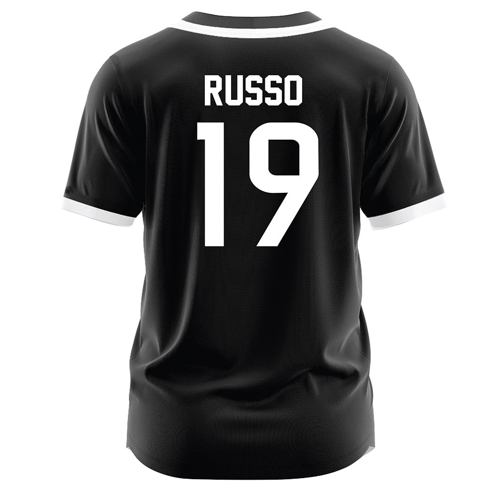 Southern Miss - NCAA Baseball : Matthew Russo - Black Jersey-1