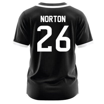 Southern Miss - NCAA Baseball : Jace Norton - Black Jersey-1