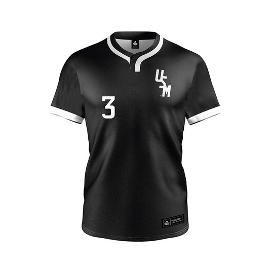 Southern Miss - NCAA Baseball : Seth Smith - Black Jersey-0