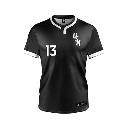 Southern Miss - NCAA Baseball : Cade Adams - Black Jersey-0