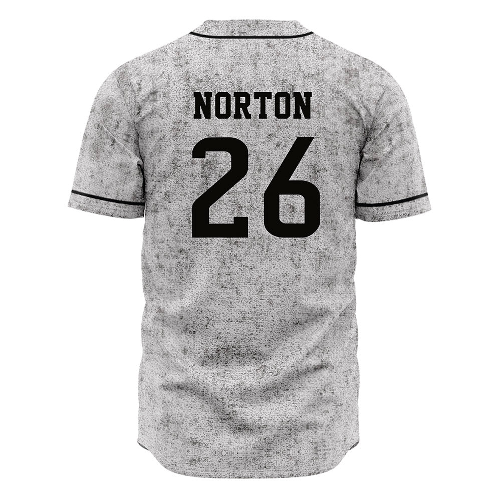 Southern Miss - NCAA Baseball : Jace Norton - Grey Jersey-1
