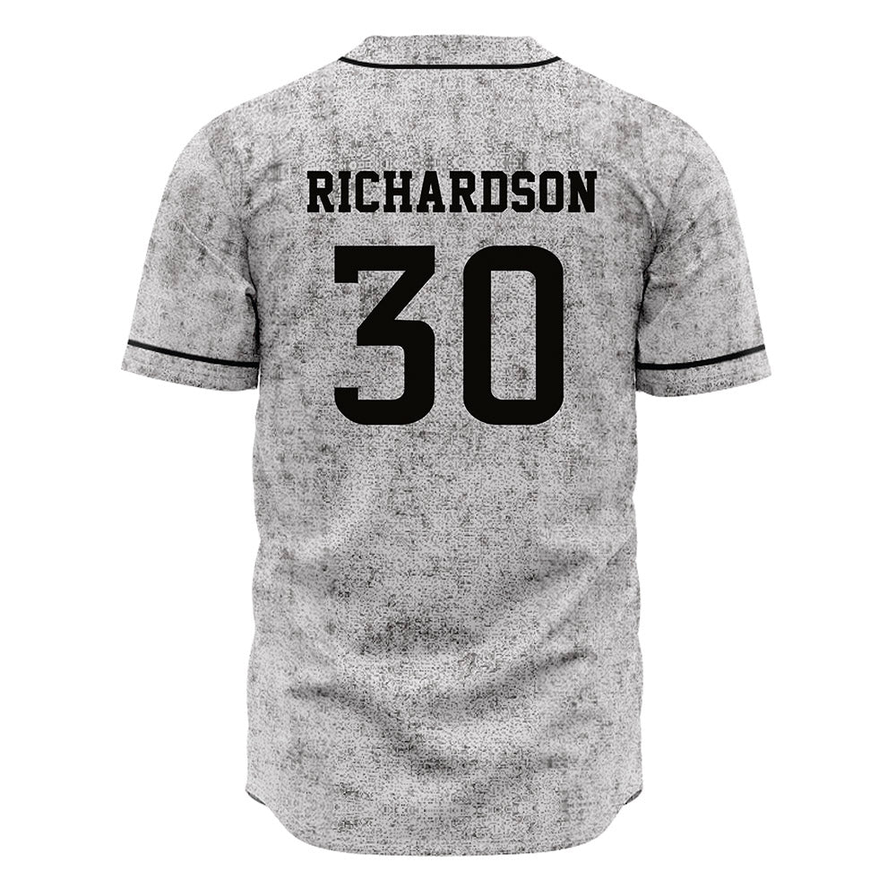 Southern Miss - NCAA Baseball : Cole Richardson - Grey Jersey-1
