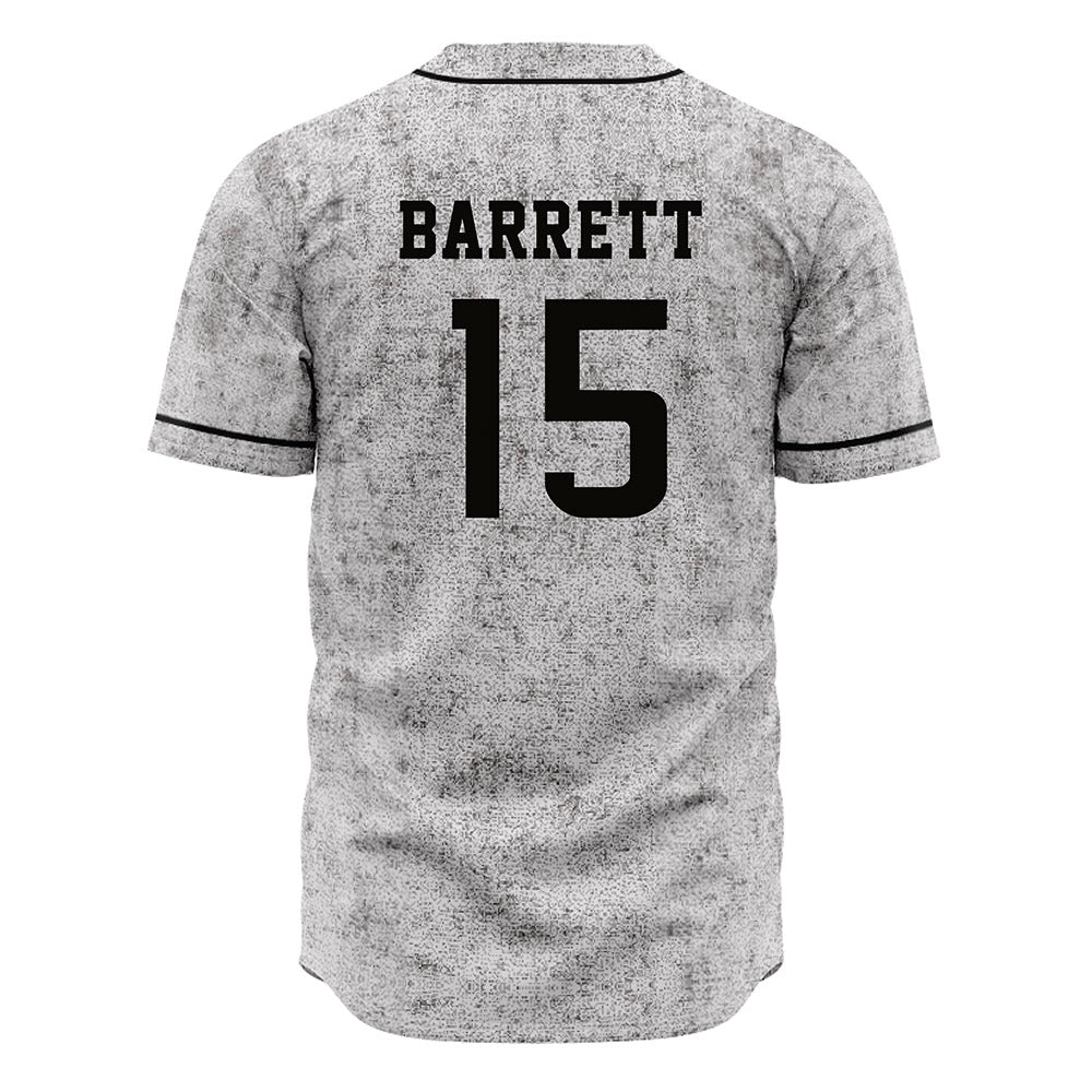 Southern Miss - NCAA Baseball : Drey Barrett - Grey Jersey-1